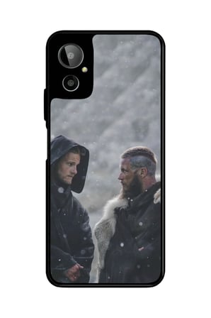 General Mobile Gm 23 SE Uyumlu Vikings Tasarımlı Parlak Silikon Kılıf