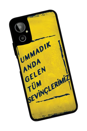 General Mobile Gm 23 SE Uyumlu Söz Yazılı Parlak Silikon Kılıf