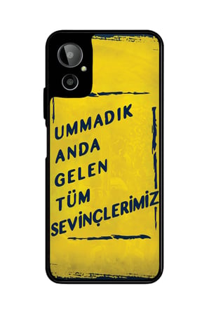General Mobile Gm 23 SE Uyumlu Söz Yazılı Parlak Silikon Kılıf