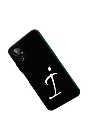 General Mobile Gm 23 SE Uyumlu İ Harfi Yazılı Parlak Silikon Kılıf