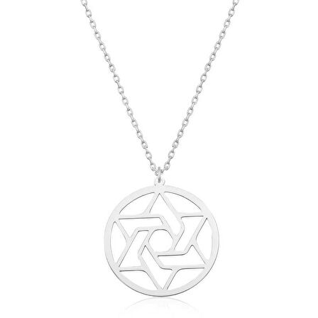 Gümüş Çember Kadın Kolye