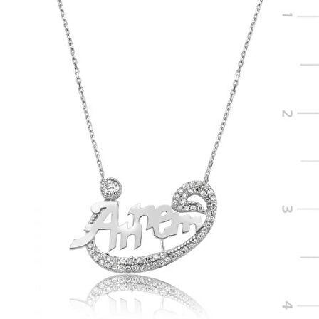 Gümüş Annem Vav Kadın Kolye