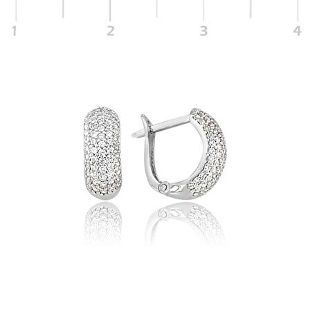 Gümüş Tamtur Küpe