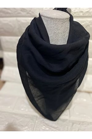 Siyah Düz Fular Bandana 10’lu Set %100 Pamuk – 23 Nisan, 29 Ekim, 30 Ağustos, 19 Mayıs Tören Uyumlu