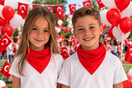 Kırmızı Gösteri Fuları – 24 Adet Paket | Etkinlik, Tören ve Organizasyon Bandanası