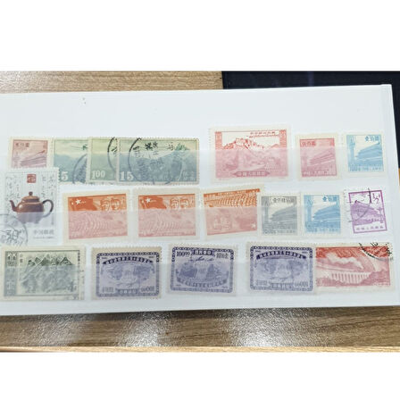 Erken Döneme Ait Koleksiyonluk Çin Pulları