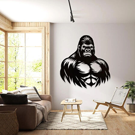 Gorilla dekoratif dekor tablo 