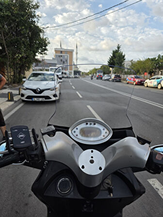 MOTOCAM Kymco Grand Dink Siperlik Ön Cam 2002-2008 Model 47cm Şeffaf Renkli 4mm