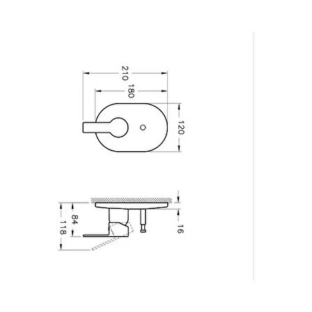 Artema Fold S A42536 Ankastre Banyo Bataryası ,sıva Üstü Grubu