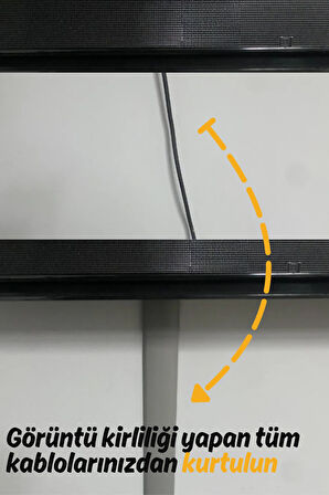 ODTA 2 Metre (2 Adet x 1 Metre) Kendinden Yapışkanlı 50x12mm Gri Balık Sırtı Kablo Kanalı