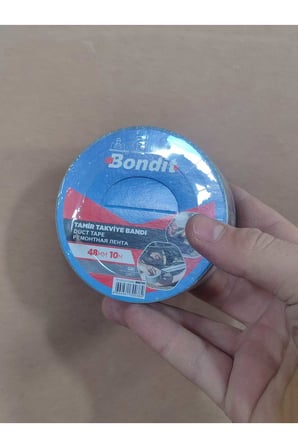 48 Mm X 10 Mt Gri Tamir Takviye Bant İzolasyon Bandı Su Geçirmez Sızdırmazlık Duct Tape Bandı
