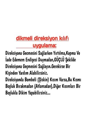 Seat Toledo Uyumlu Dikmeli Deri Direksiyon Kılıfı Soft Siyah Esnek Kokusuz A+plus ( 38cm×10.5cm )