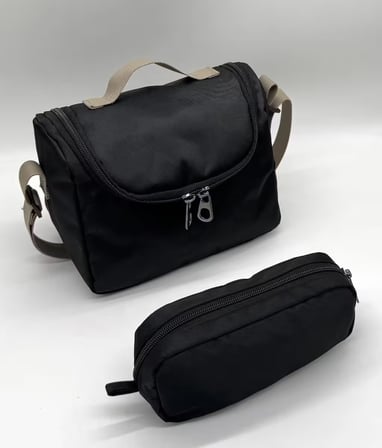 İlk Okul Çantası 3'lü Set Unisex Suya Dayanıklı Erkek Çocuk Sırt ilkokul Çantası 8010 Vizzon-Siyah