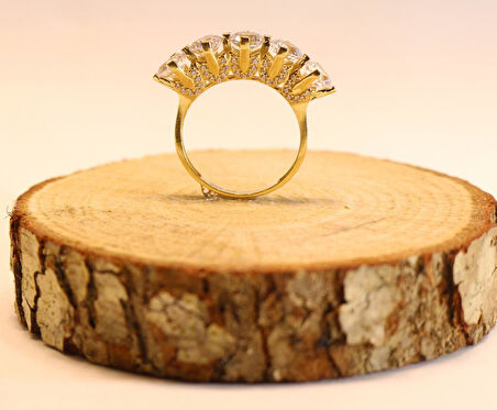 Altın Beştaş Yüzük