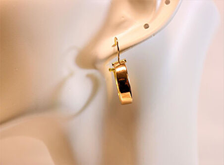 Altın Halka Anne Küpesi