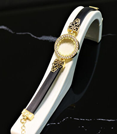 Çeyreksiz Silikon Kordon Bileklik-Künye