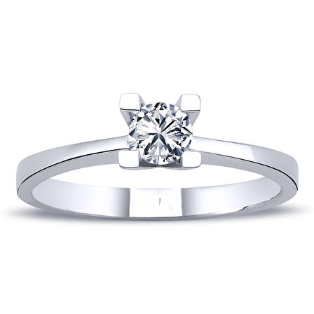 Pırlanta Tek Taş Yüzük