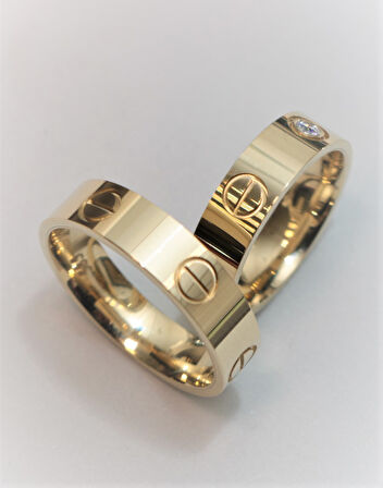 Altın Çivili Alyans 20026