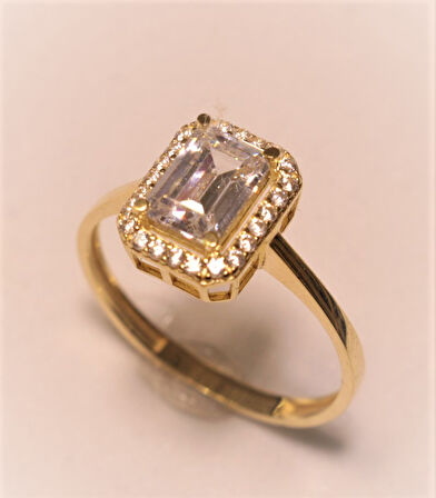 Baget Taşlı Yüzük