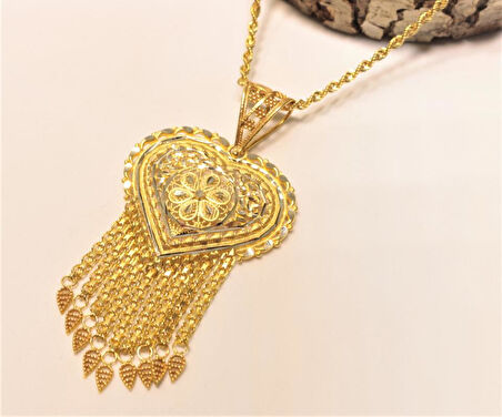 Altın Hint Kolye Ucu 