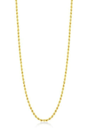 Altın Halat Burgu Zincir