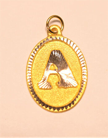 Altın Nostaljik A Harfi