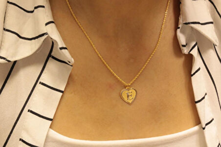 Altın E Harfli Halat Zincir