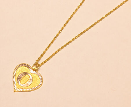 Altın O Harfli Halat Zincir