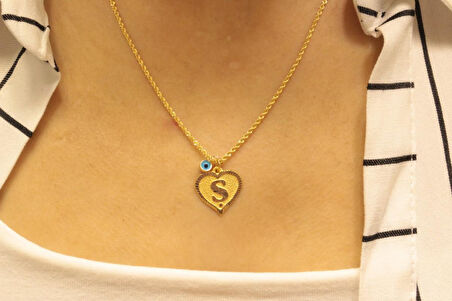 Altın Ş Harfli Halat Zincir