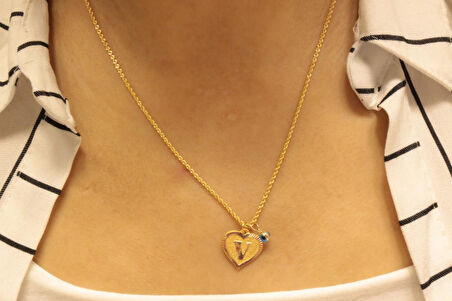 Altın V Harfli Halat Zincir