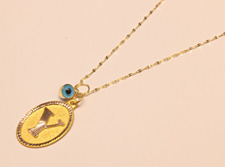  Altın Y Harfli Aynalı Zincir