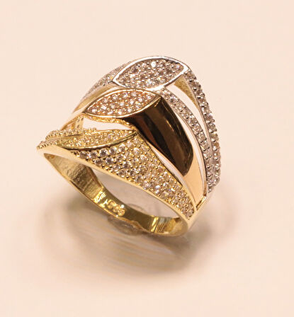 Altın Taşlı  Yüzük