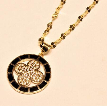 Altın Yonca Kolye Ucu 3657-1