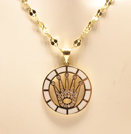 Altın Tac Kolye Ucu 3652-1