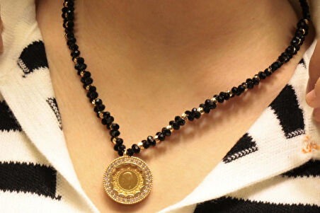 Çeyrek Altın Kolye cz22