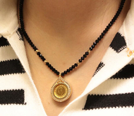 Çeyrek Altın Kolye cz27