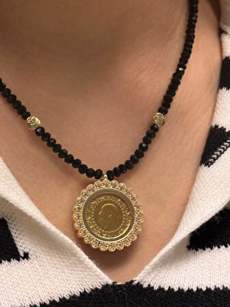 Yarım Altın Kolye YZ05