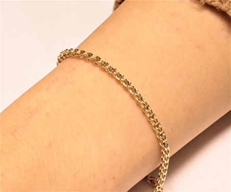 14 Ayar Altın Güverse Model Bileklik 233102