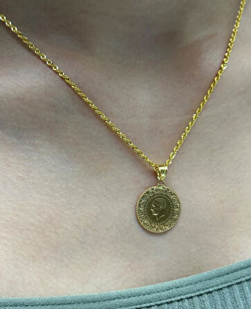  Halat Zincirli Çeyrek Altın