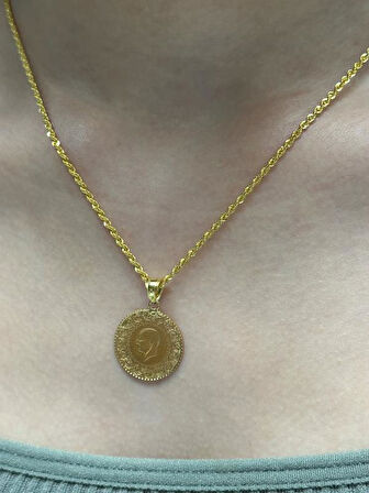  Halat Zincirli Çeyrek Altın