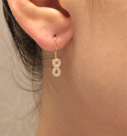  Altın Mengeçli Çocuk Küpesi 3997