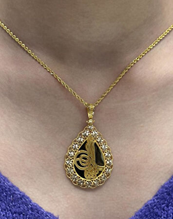 Altın Tuğra Model Kolye Ucu 37004-2