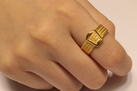  14 Ayar Altın Trabzon Hasır Yüzük