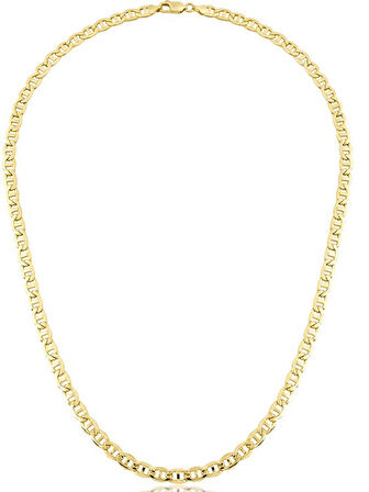  14 Ayar Altın Barlı  Erkek Model Zincir