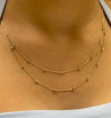  Altın Dorika Toplu Zincir