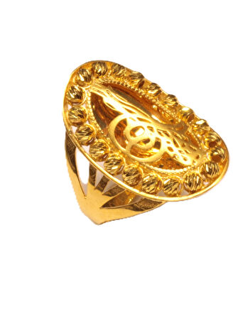  14 Ayar Altın Tuğra Model Yüzük