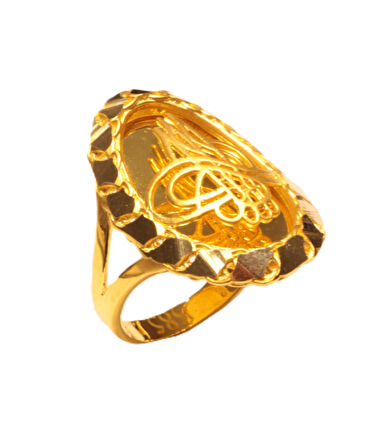  14 Ayar Altın Tuğra Model Yüzük
