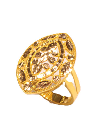 14 Ayar Altın Taşsız Yüzük