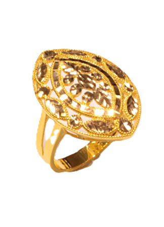 14 Ayar Altın Taşsız Yüzük