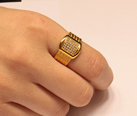 Altın Trabzon Hasır Yüzük